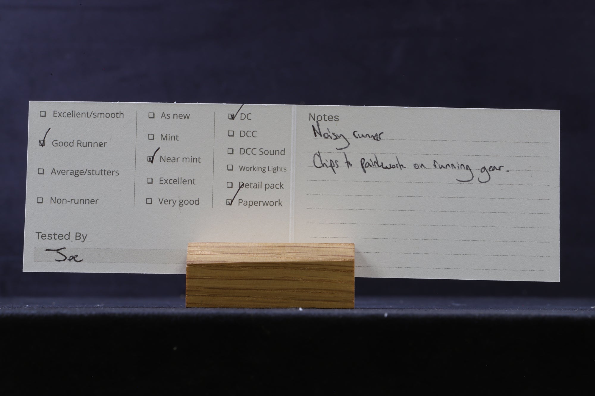 Hornby OO R3362 0-6-0 'WD11' Club Special, Weathered