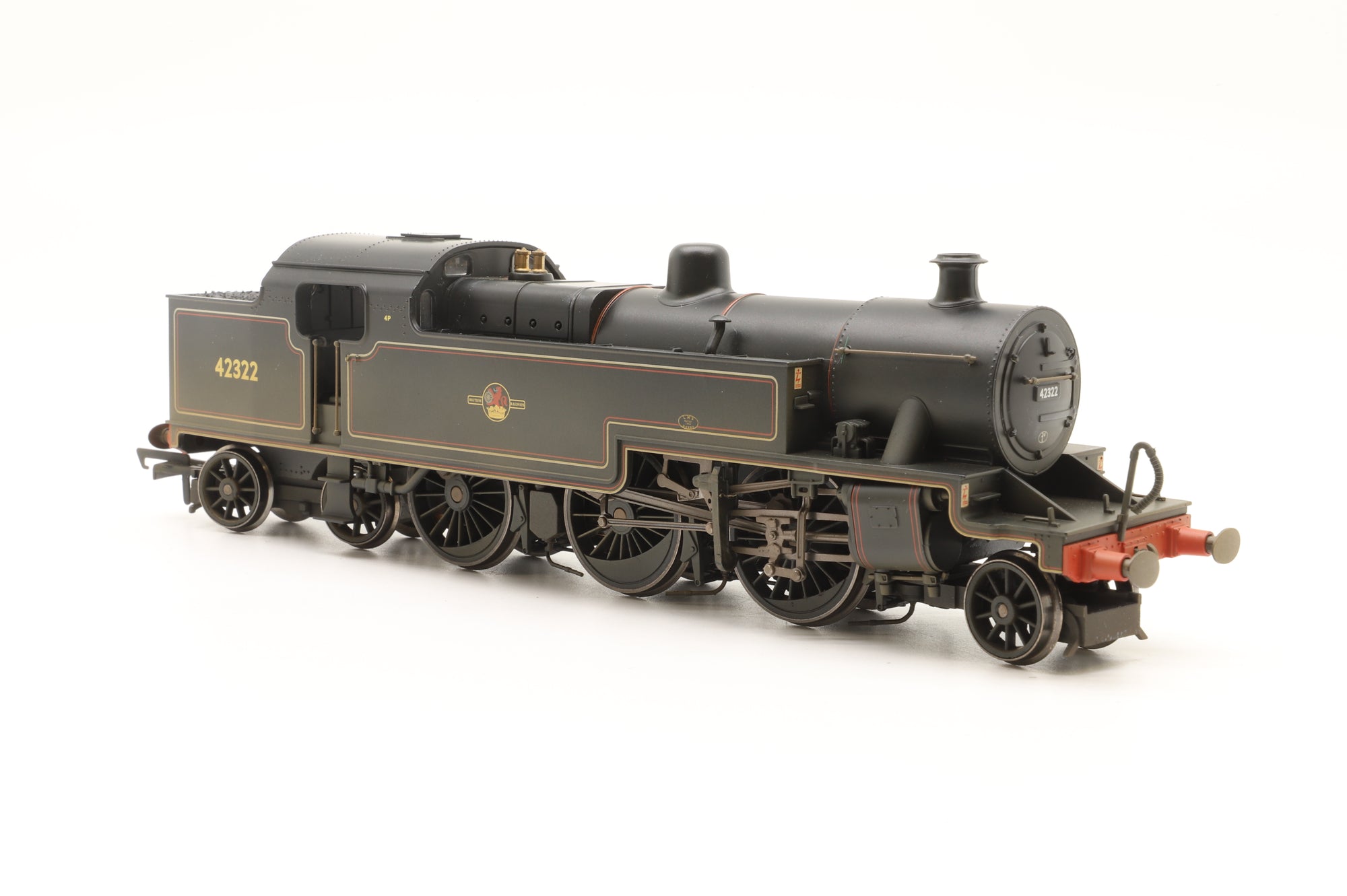 Hornby OO Fowler 2-6-4 Tank '42322' BR Lined Late Crest Weathered