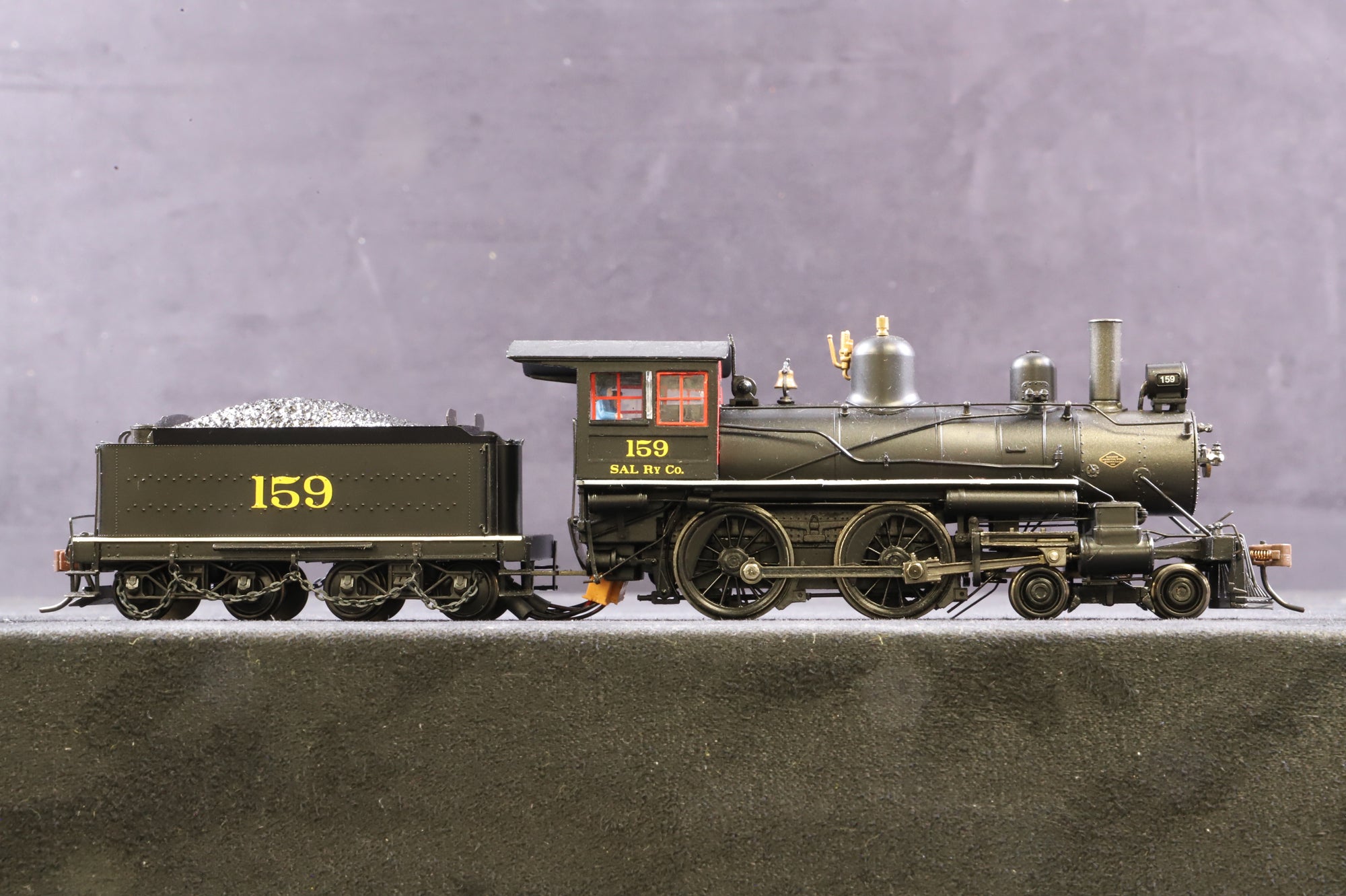 Bachmann HO 83408 4-4-0 Modern American Richmond Loco, Seaboard. DCC Fitted