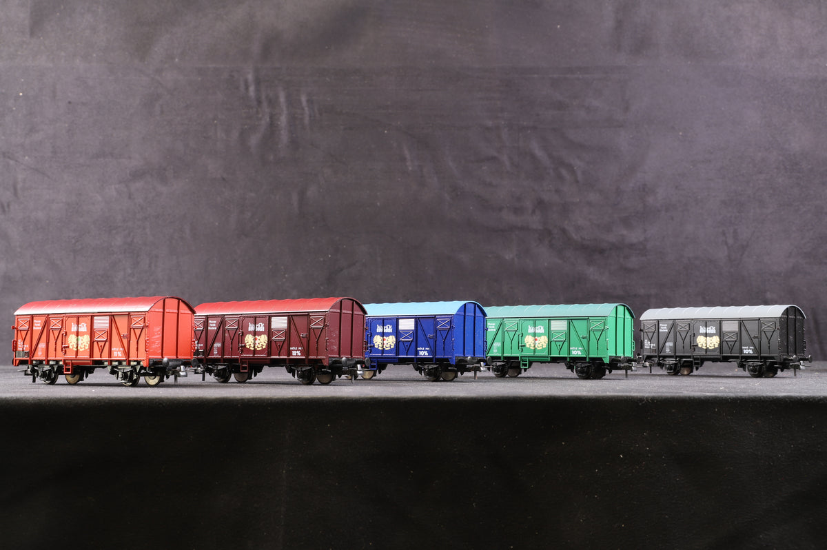 Krokodil Models HO Rake Of 9 Horak Beer Wagons Ltd Ed