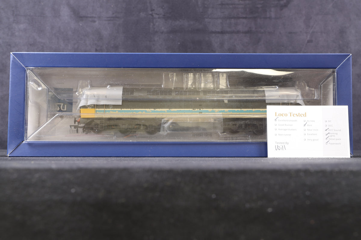 Bachmann OO 31-653ZDS Class 47 &#39;47706&#39; ScotRail NSE Excl. Kernow MRC, DCC Sound