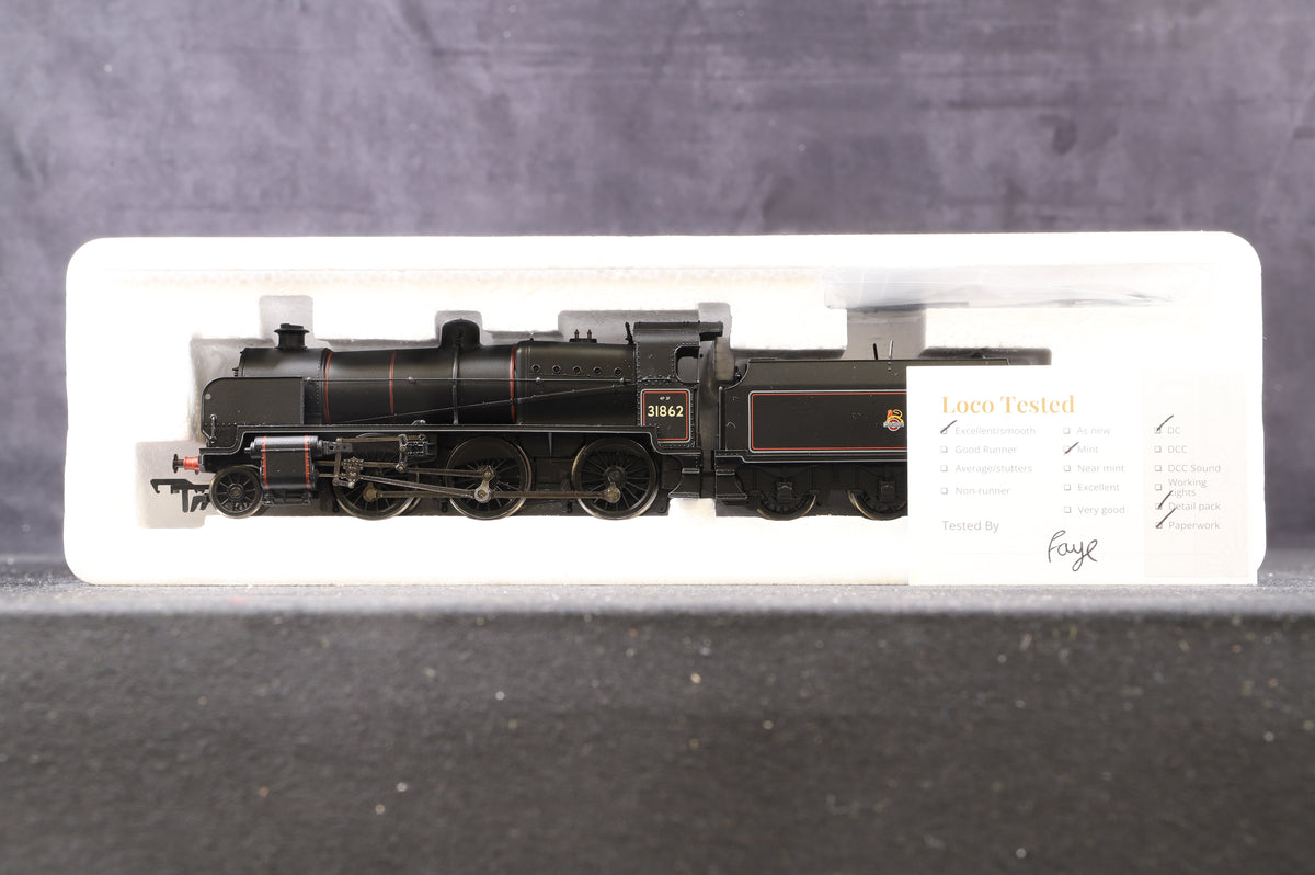 Bachmann OO 32-161 N Class &#39;31862&#39; BR Black E/Emblem Slope Sided Tender