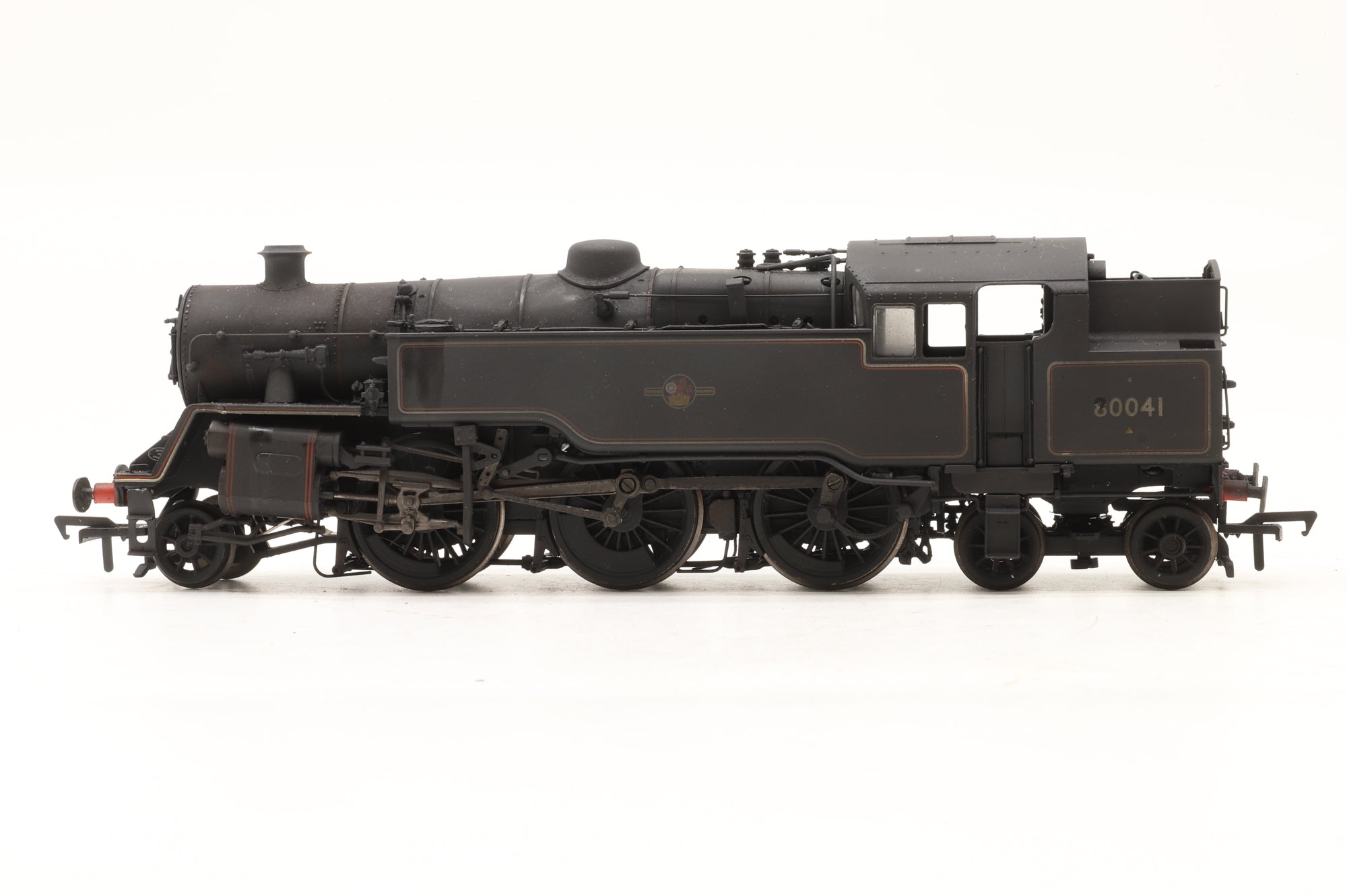 Bachmann OO Standard 4MT 80041 in Lined BR Black L/C – Weathered