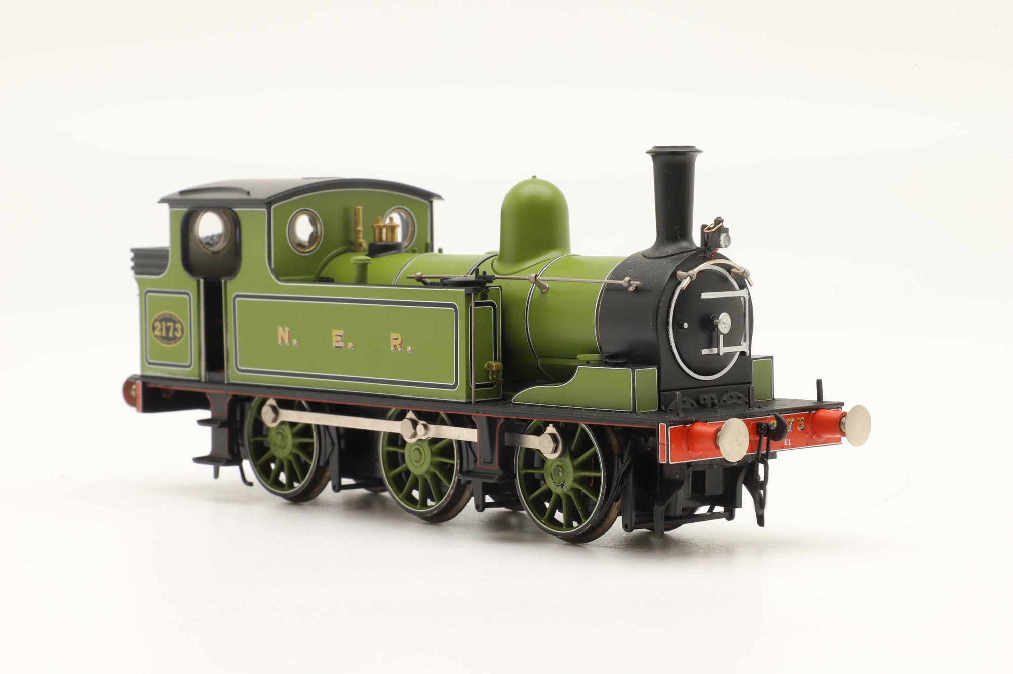 Bachmann OO 31-063SF E1 Class '2173' NER Lined Green DCC Sound