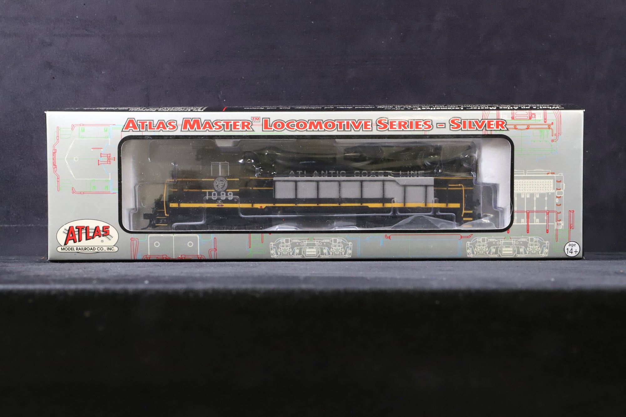 Atlas HO 10 000 266 SDP35 Low Nose Diesel Locomotive Atlantic Coast Line '1099'