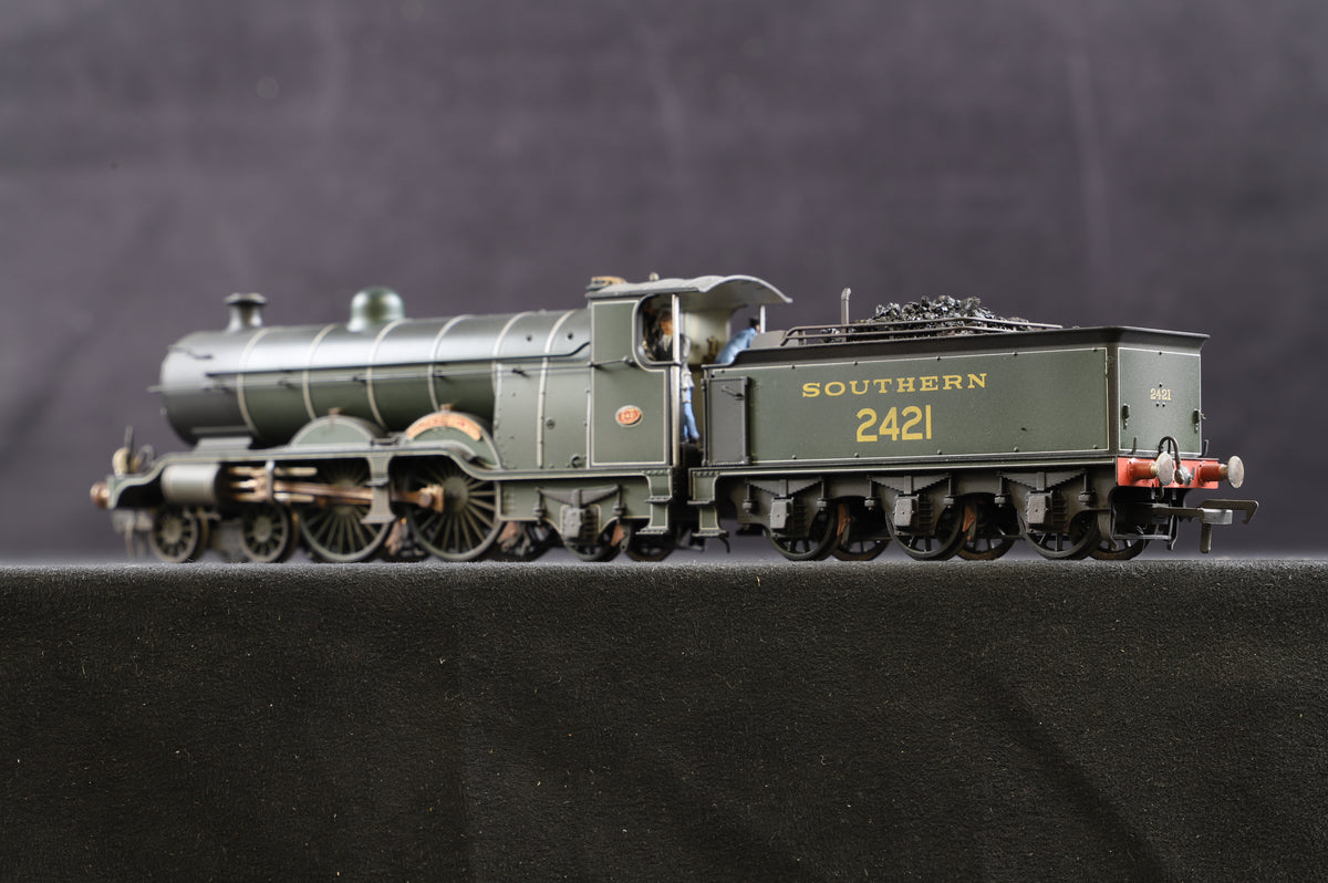 Bachmann OO 31-920 H2 Class &#39;2421&#39; &#39;South Foreland&#39; Southern Lined Maunsell Green, Detailed &amp; Weathered