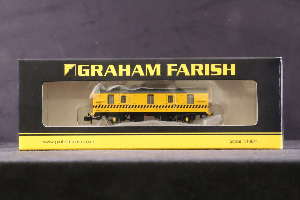Graham Farish N Rake Of 3 Mk1 BR DE Partmental Coaches Inc. 374-191 &amp; 643x2