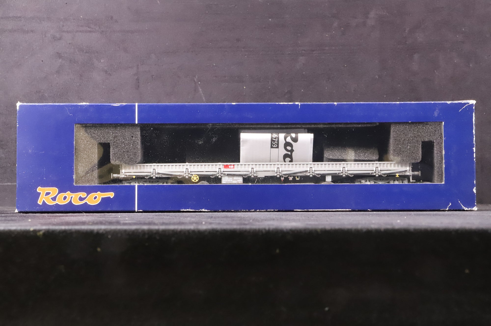 Roco HO Rake of 3 SBB Container Wagons, Incl. 76943, 66623 & 66759