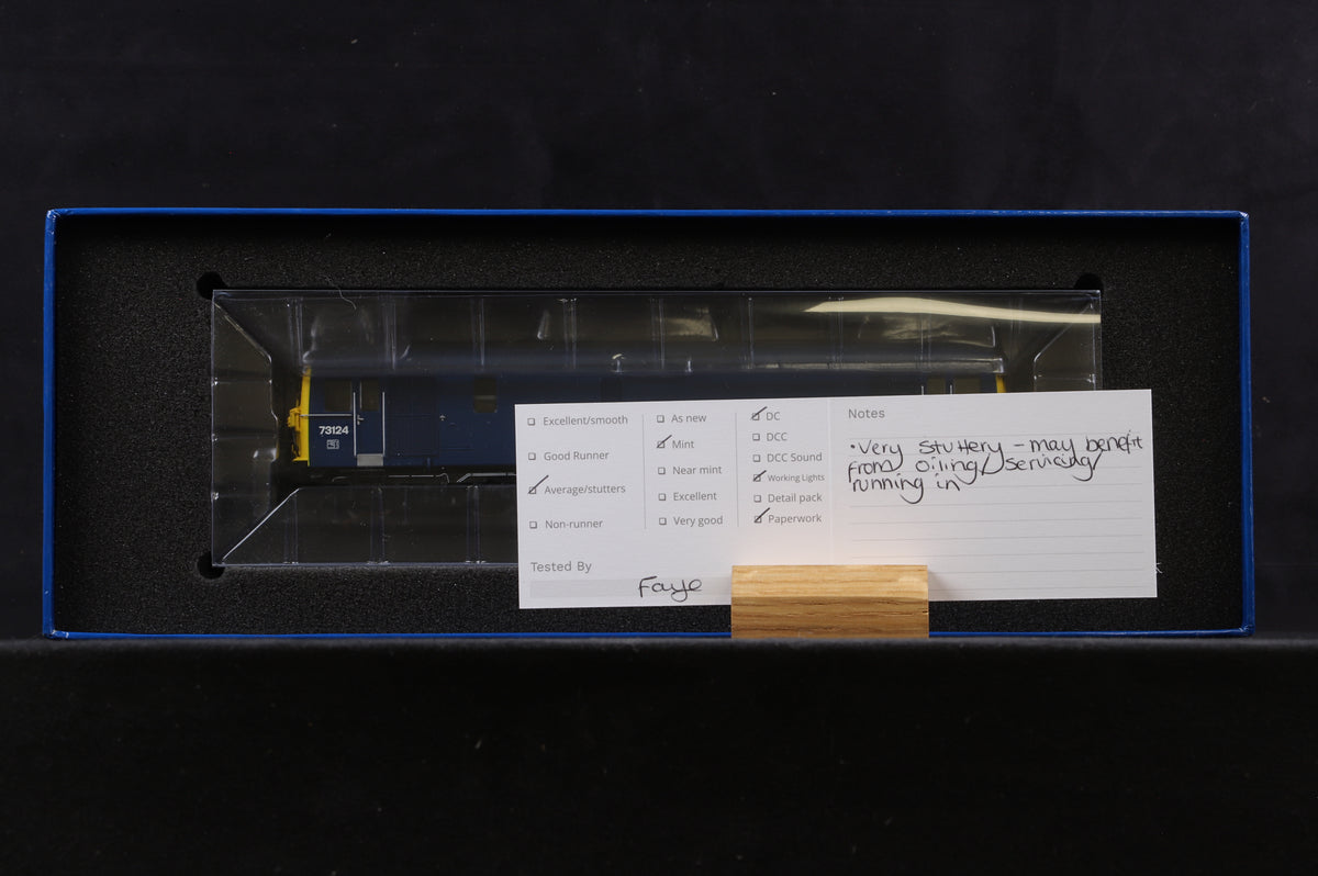 Dapol OO 4D-006-002 Class 73 &#39;73124&#39; BR Blue