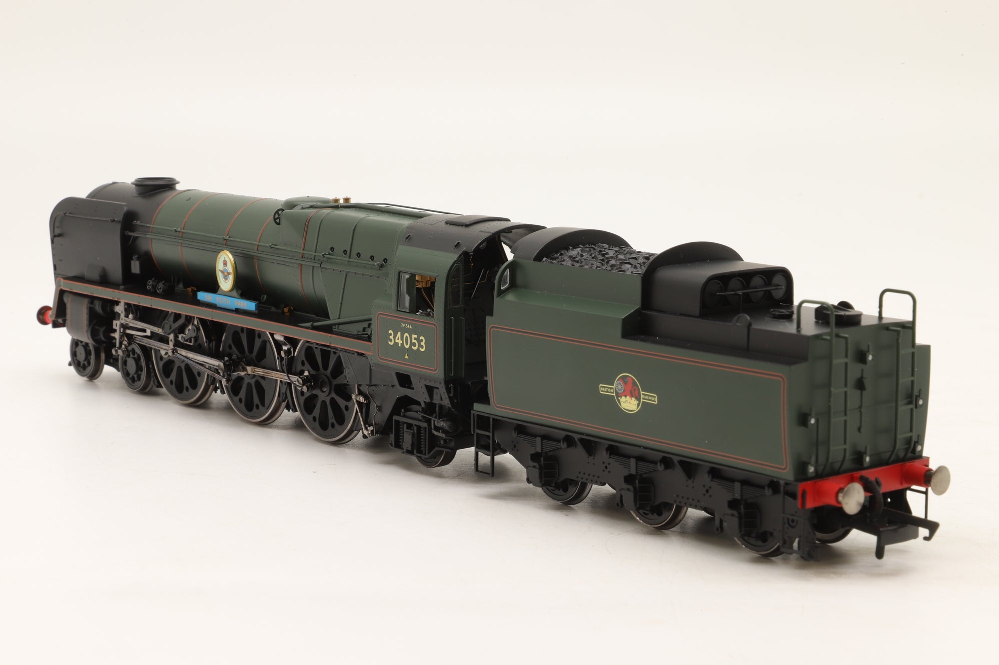 WORKSHOP Hornby OO R2586 Rebuilt Battle of Britain Class '34053' 'Sir Keith Park' BR Lined Green L/C Non Runner