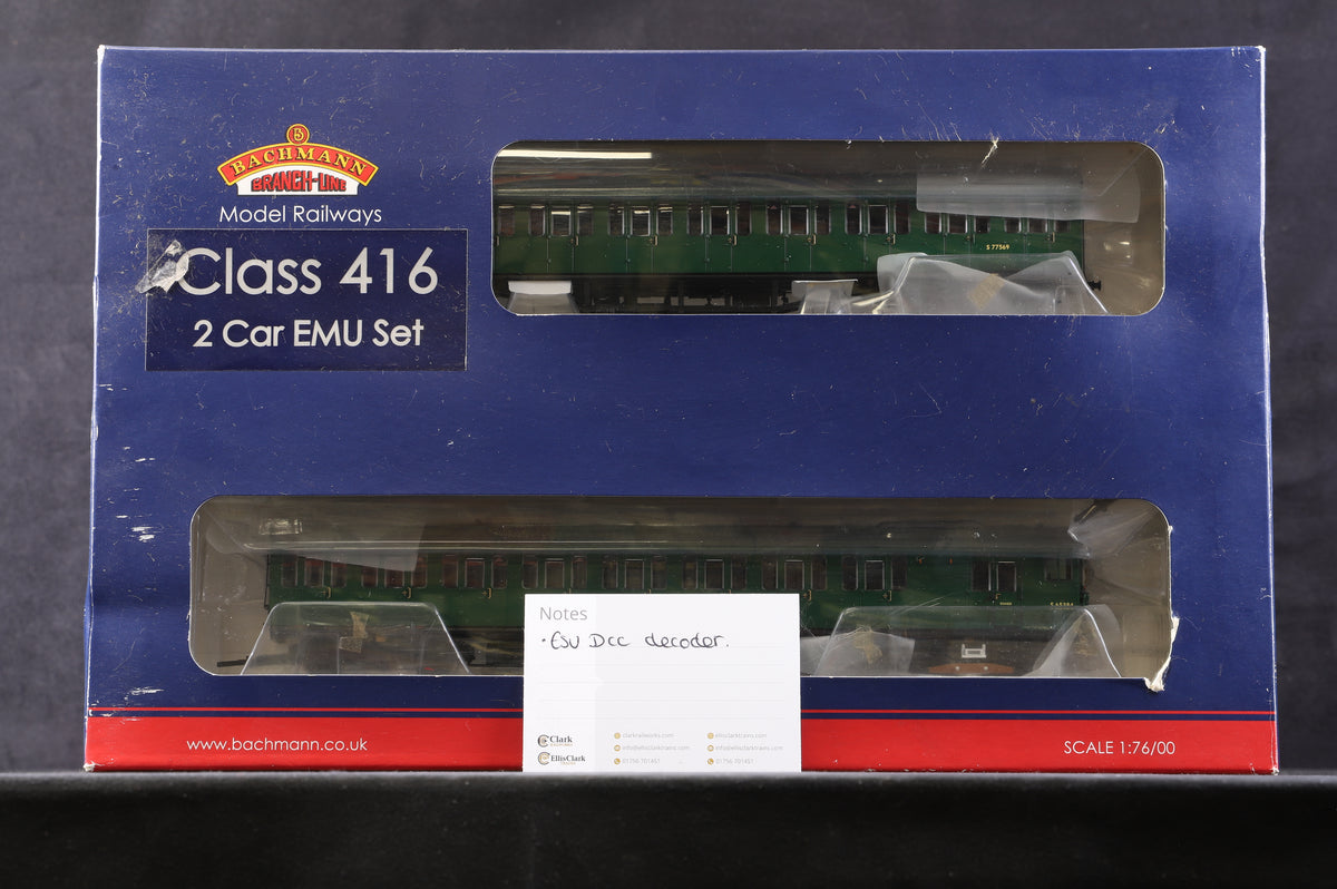 Bachmann OO 31-376 2EPB EMU 5770 Late SR Multiple Unit Green, DCC Fitted