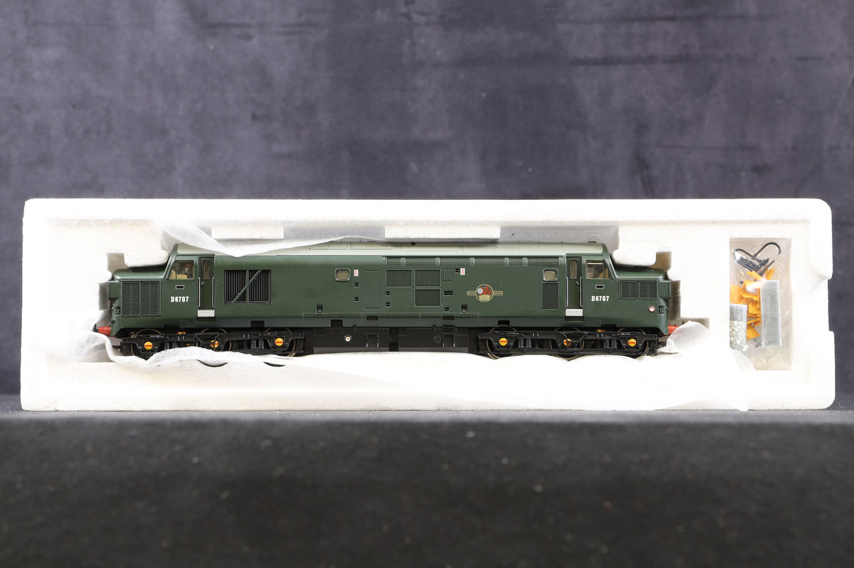 Bachmann OO 32-776 Class 37/0 D6707 in BR Green with Split Head Code