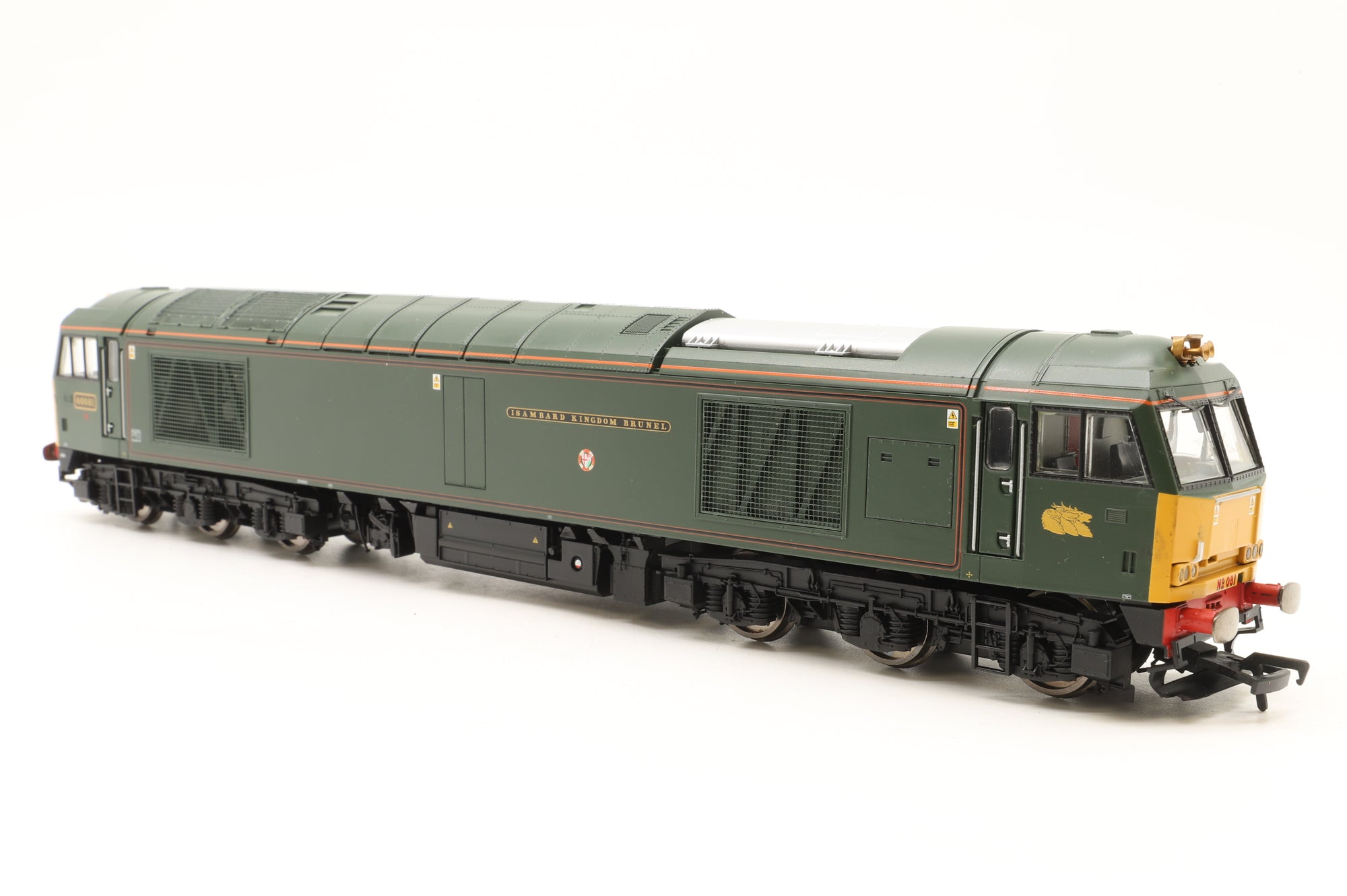 Hornby OO R2604 Class 60 '60081' 'Isambard Kingdom Brunel' GWR Brunswick Green DCC Fitted