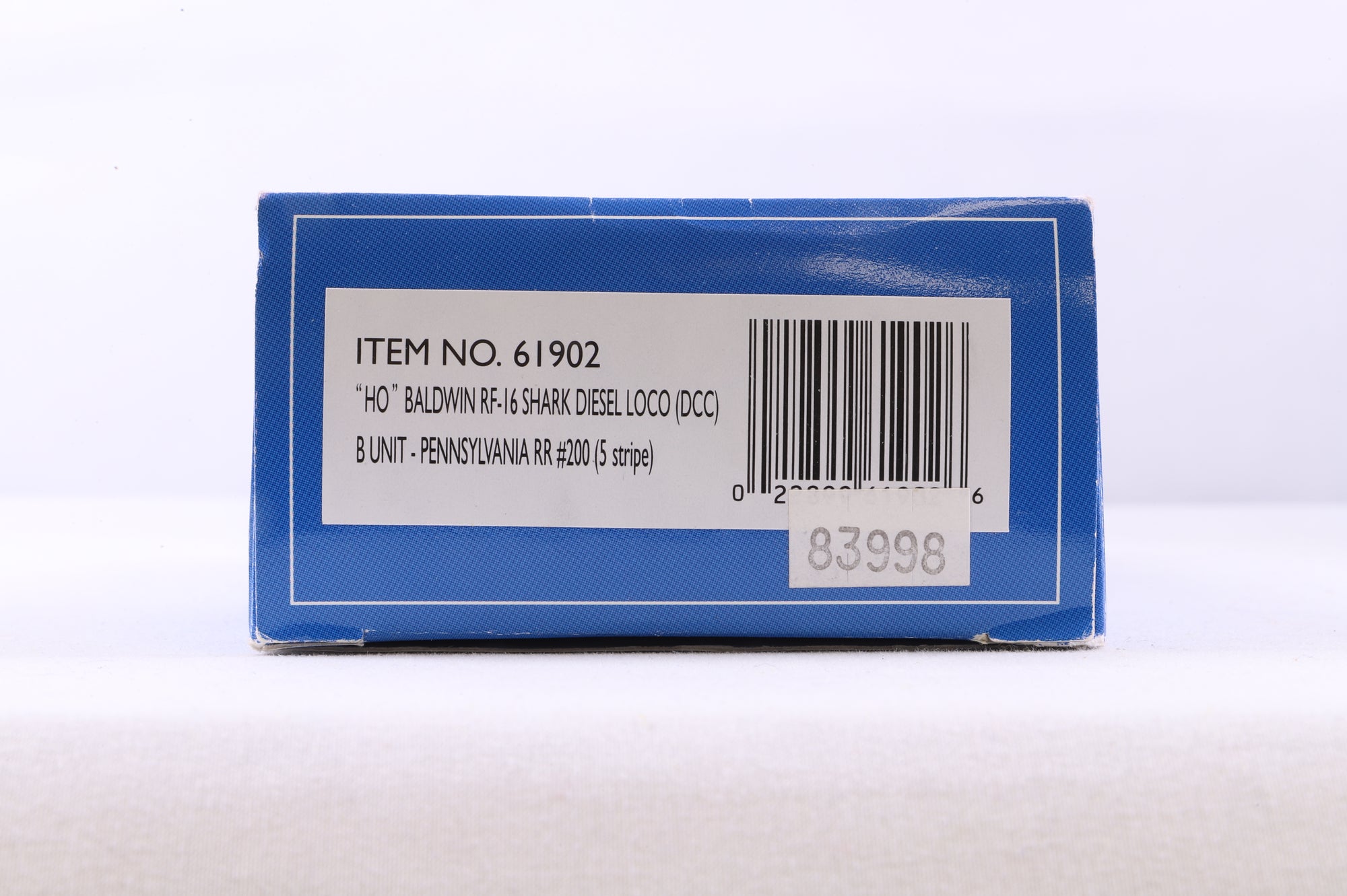 Bachmann HO 61902 Baldwin RF-16 Shark Diesel B Unit Pennsylvania RR '200' DCC Fitted