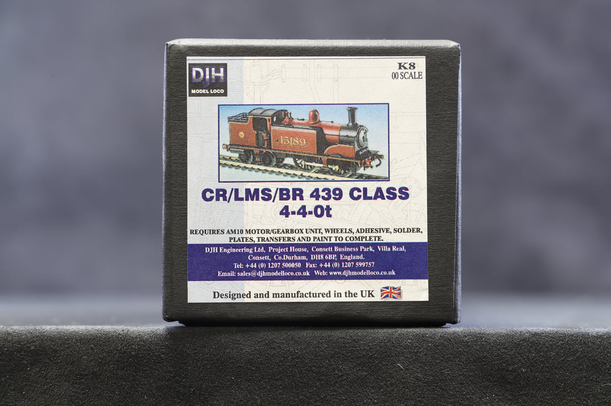 DJH OO K8 CR/LMS/BR 439 Class 0-4-4T Kit
