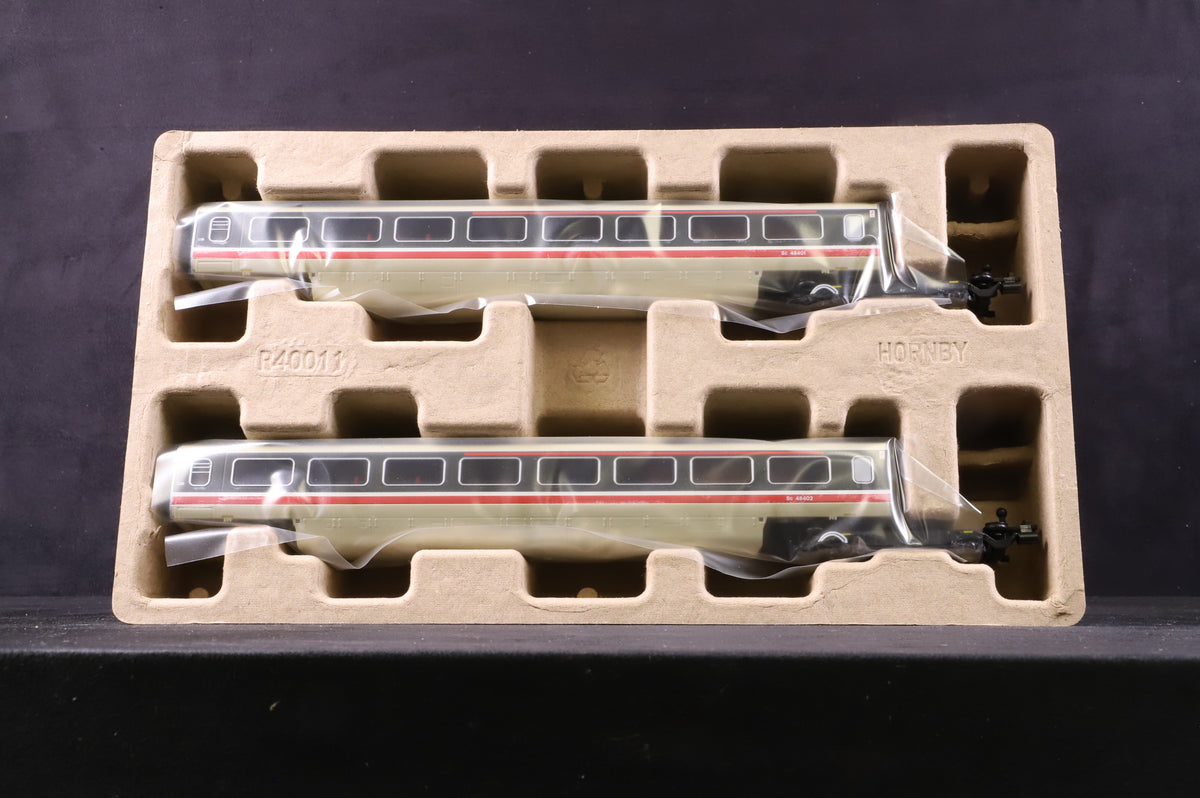 Hornby OO R40012A BR Class 370 Advanced Passenger Train 2-Car TRBS Coach Pack, &#39;48401&#39; &amp; &#39;48402&#39;