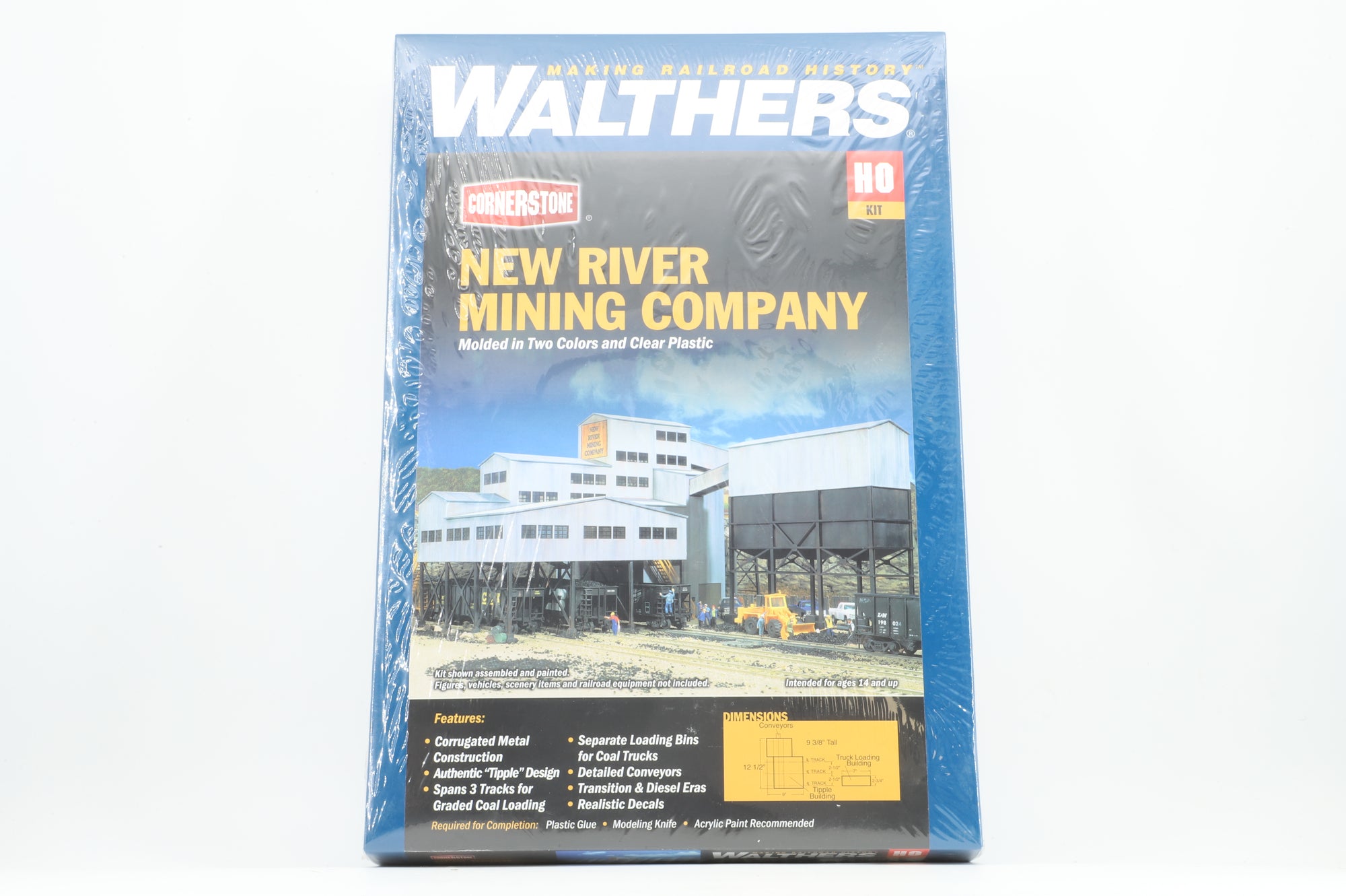 Walthers HO 933-3017 New River Mining Company Kit