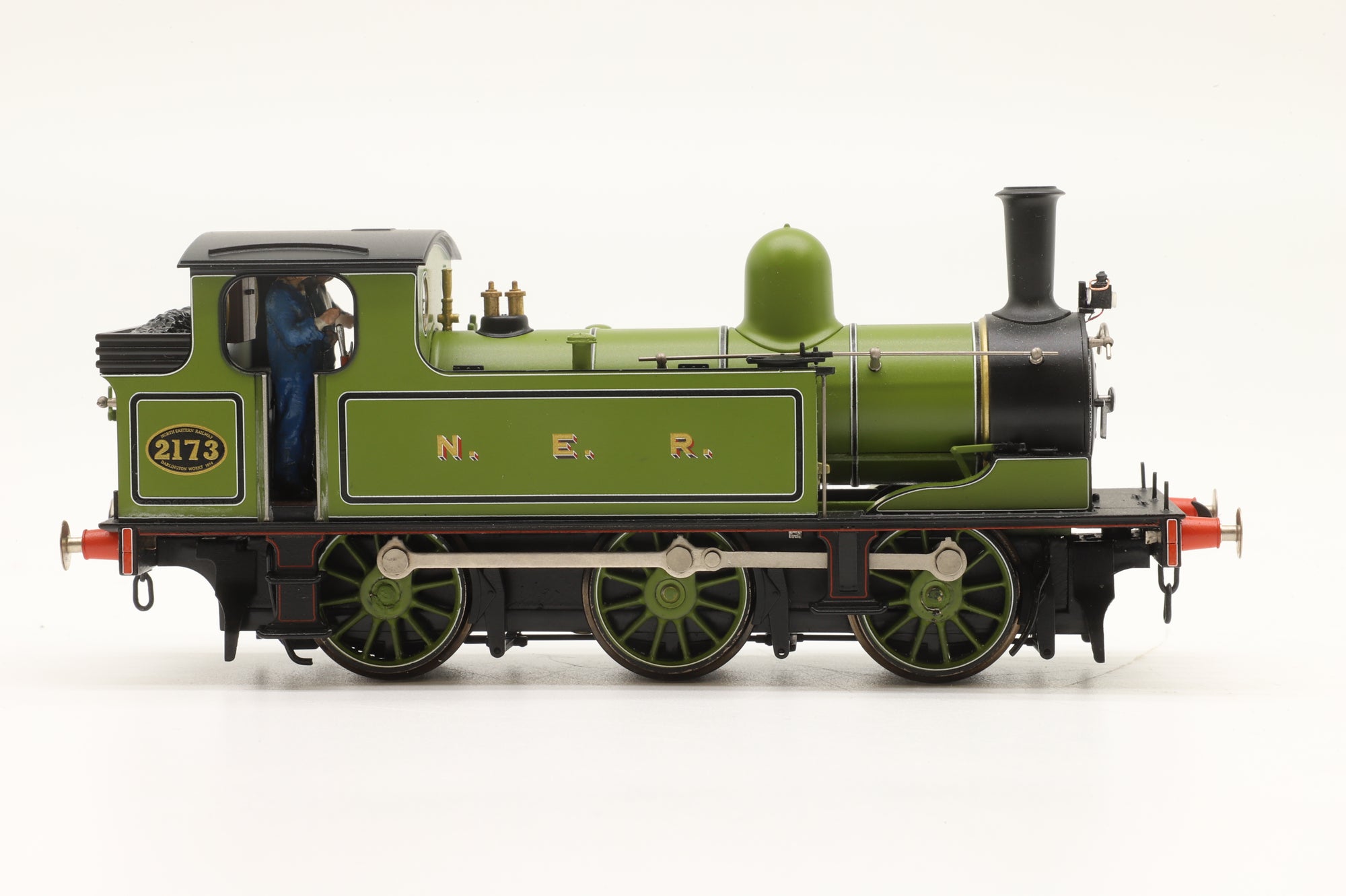 Bachmann OO 31-063SF E1 Class '2173' NER Lined Green DCC Sound