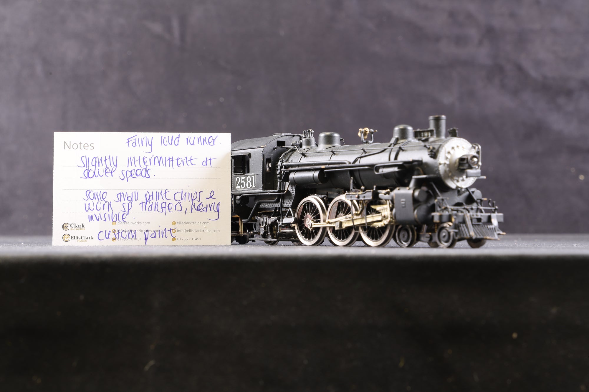 M B Austin HO SP P-5 Pacific, Custom Painted Brass