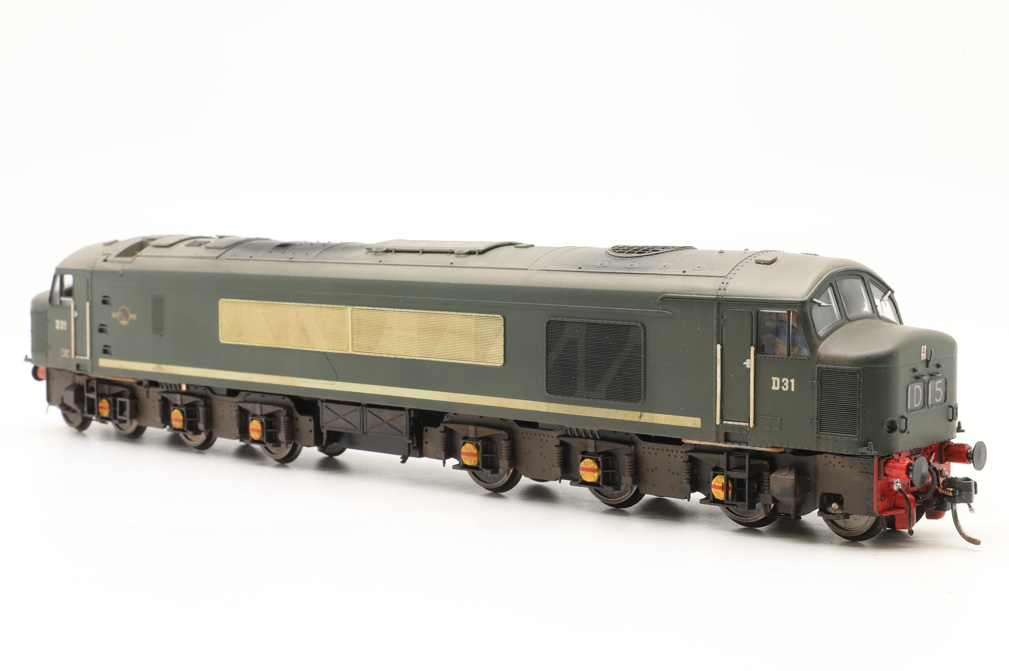 Heljan OO 45100 Class 45 D31 in BR Green  – Weathered & DCC Sound