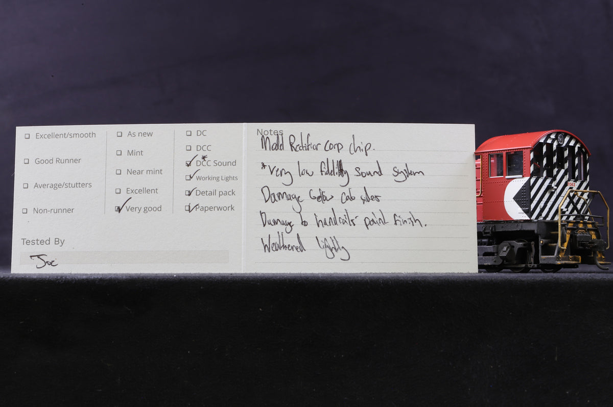 Atlas HO 8729 Alco S-2 Diesel Locomotive CP Rail &#39;6063&#39; DCC Sound Weathered