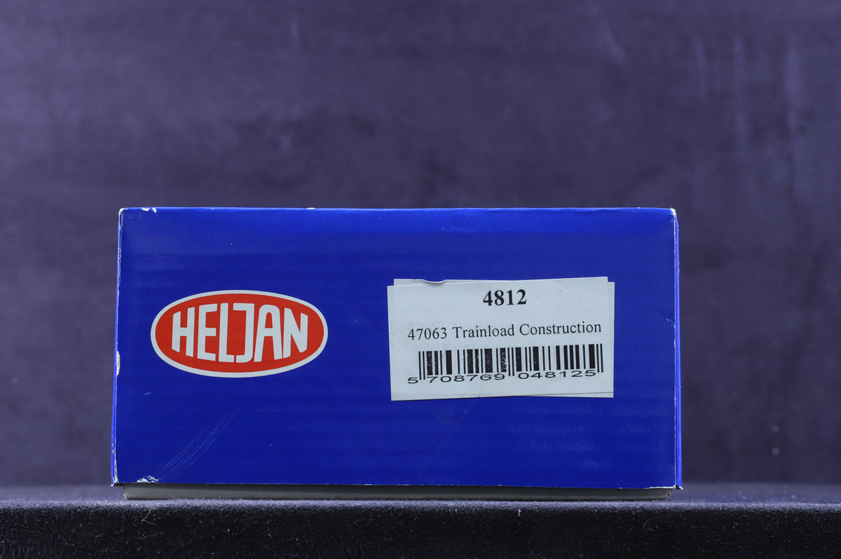 Heljan OO 4812 Class 47 47063 in BR Railfreight Construction Livery