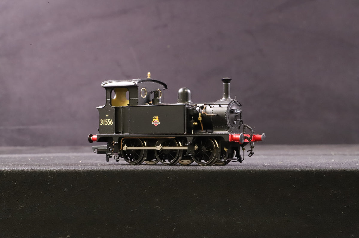 Hattons OO H4-P-016 P Class 31556 in BR Black w/ Early Crests