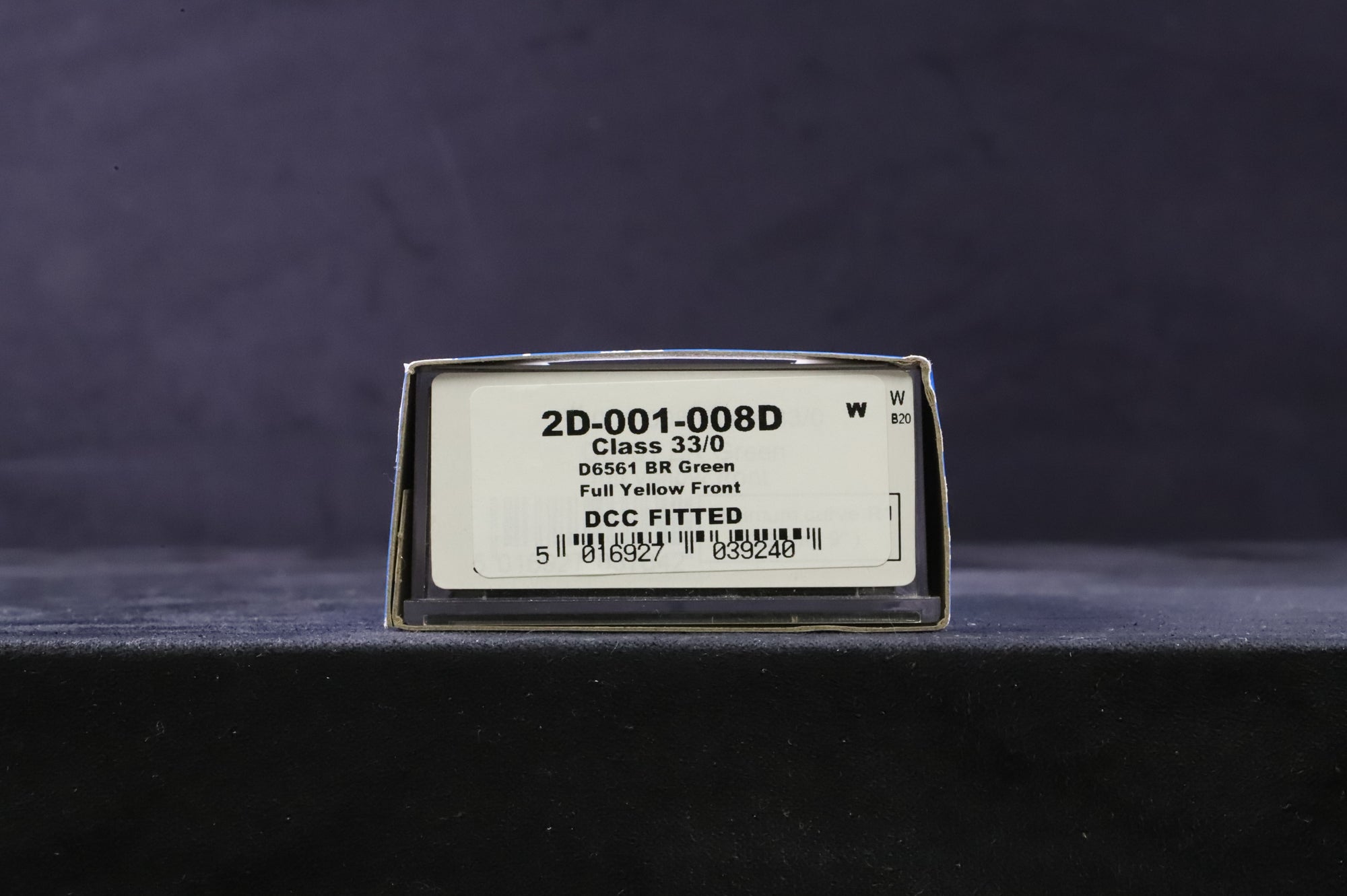 Dapol N 2D-001-008D Class 33/0 'D6561' BR Green FYE DCC Fitted