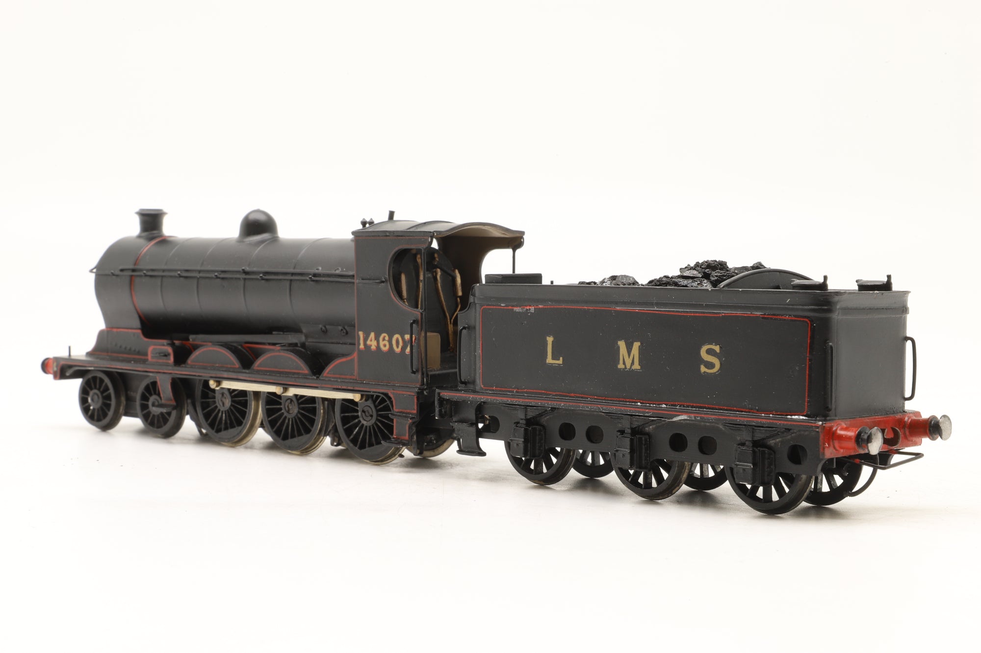 DJH Kit-Built OO K42 918 Class 14607 in Lined LMS Black