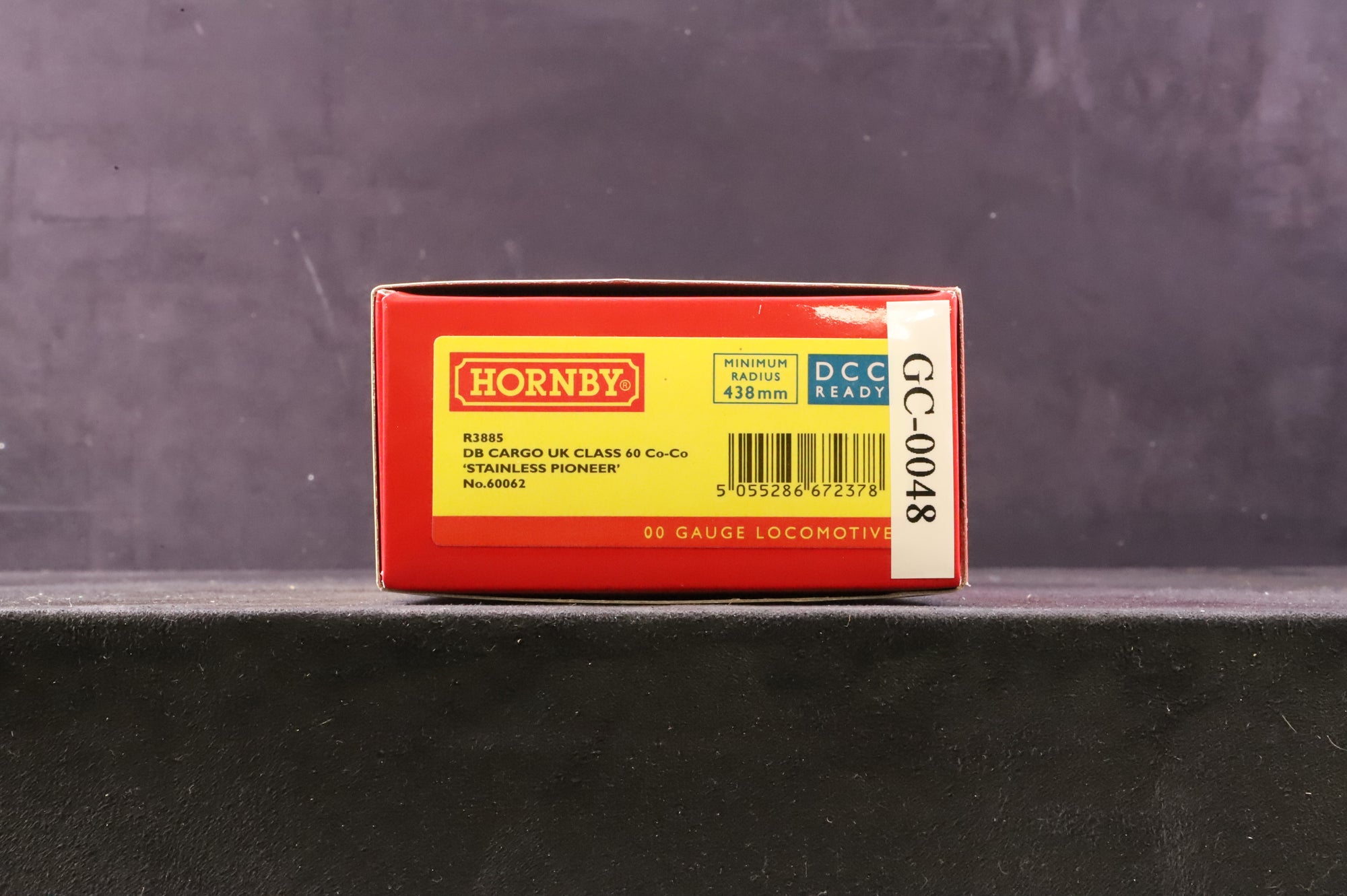 Hornby OO R3885 Class 60 60024 'Clitheroe Castle' in DB Livery - DCC Sound & Weathered