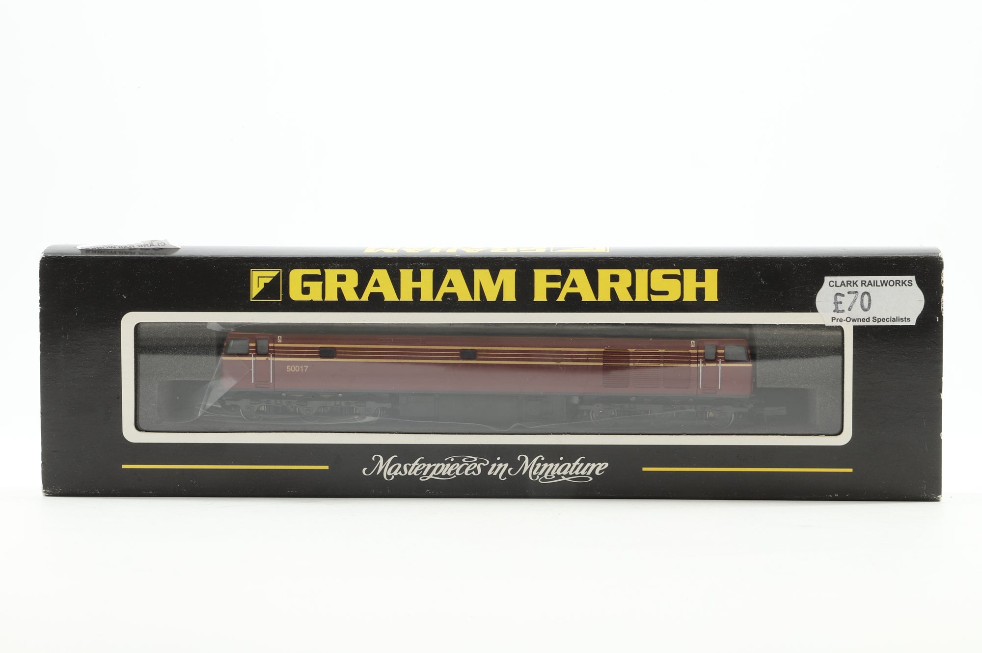 Graham Farish N 371250 Class 50 '50017' LMS Maroon with Gold Bands