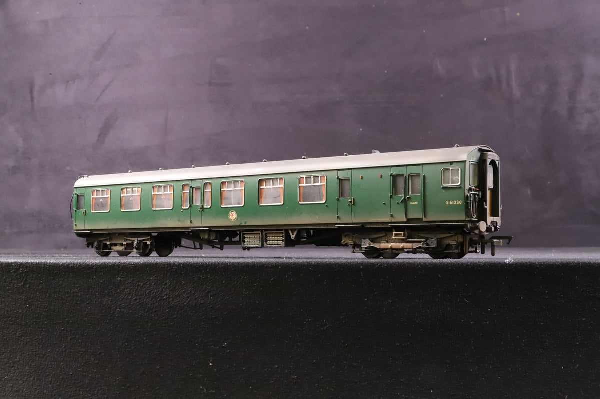 Bachmann OO 31-425 4CEP EMU 7105 Late SR Multiple Unit Green Weathered DCC Fitted