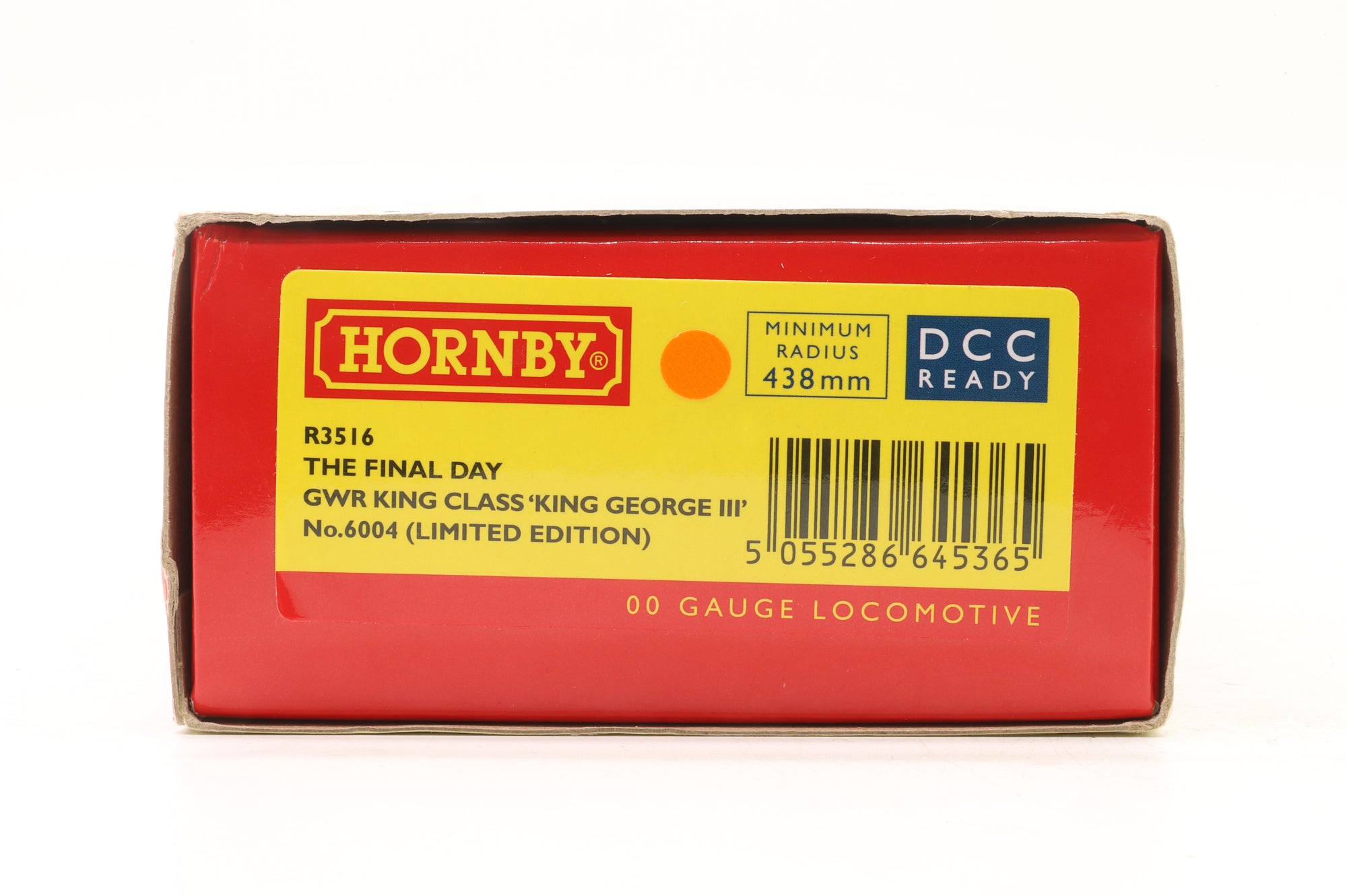 Hornby OO R3516 GWR King Class 'King George III' '6004' GWR Green Ltd Ed 469/500 DCC Fitted