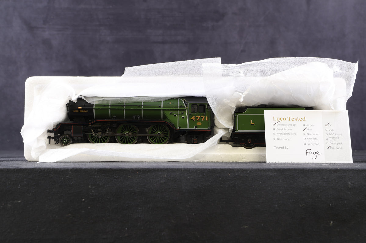 Bachmann OO 31-550A Class V2 &#39;4771&#39; &#39;Green Arrow&#39; LNER Doncaster Green