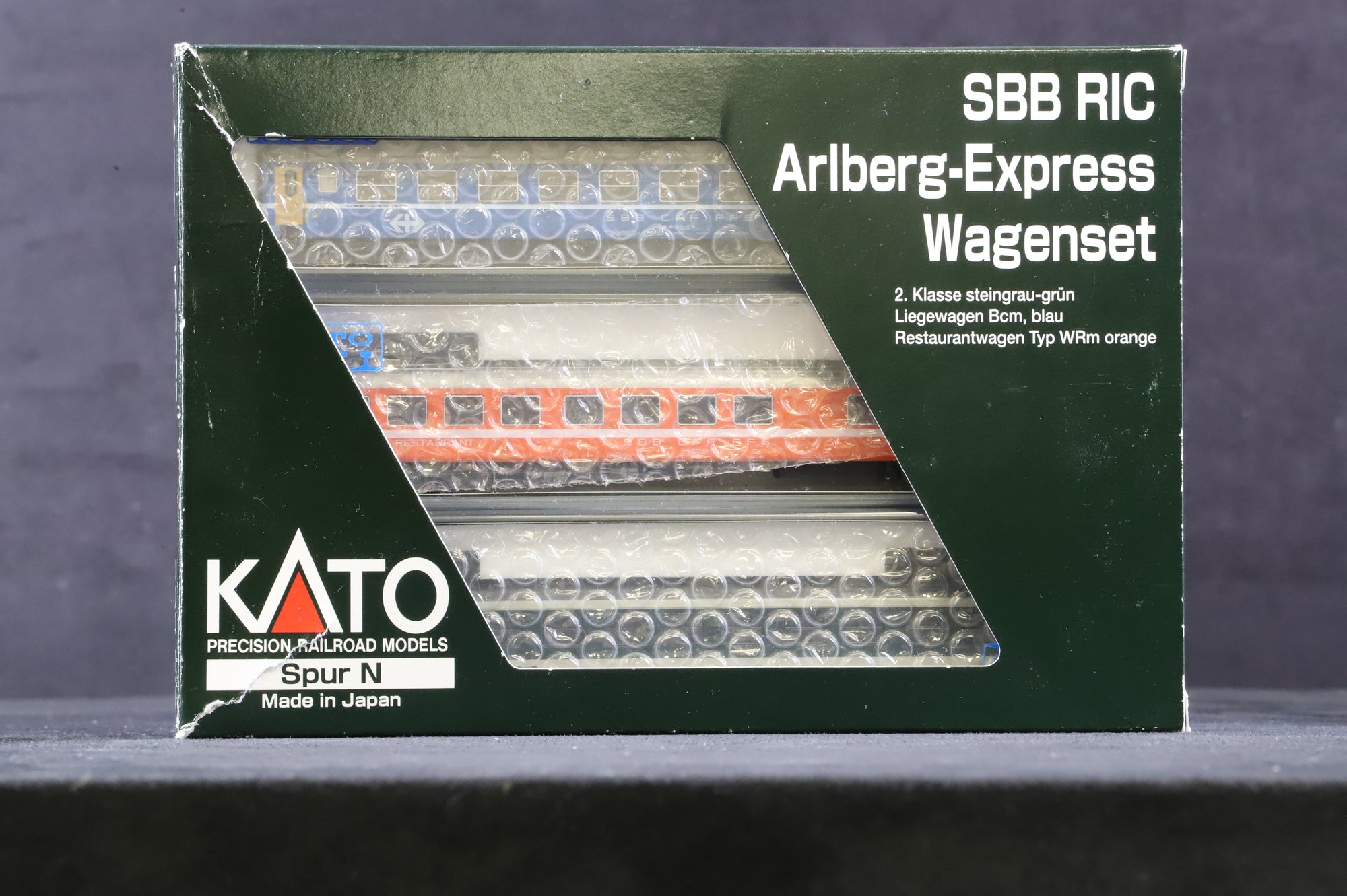 Kato N Gauge K23000 SBB Arlberg Express Coach Pack