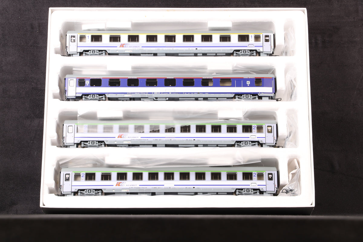 A.C.M.E HO 55062 Polish 4pc Passenger Car Set EuroCity