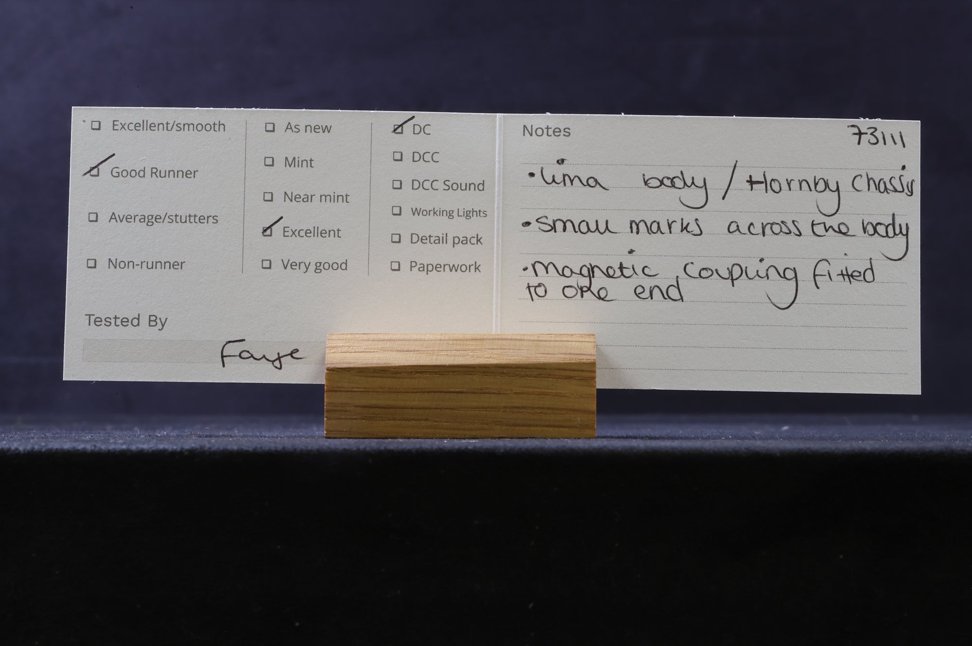 Hornby OO Class 73 '73111' BR Blue Large Logo