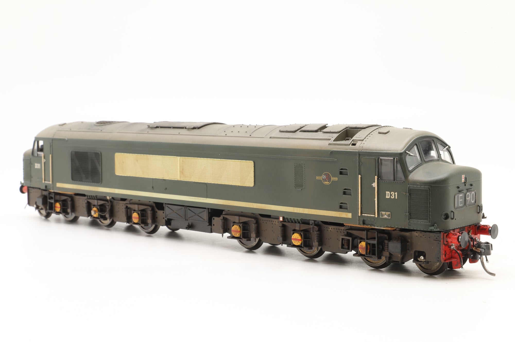 Heljan OO 45100 Class 45 D31 in BR Green  – Weathered & DCC Sound