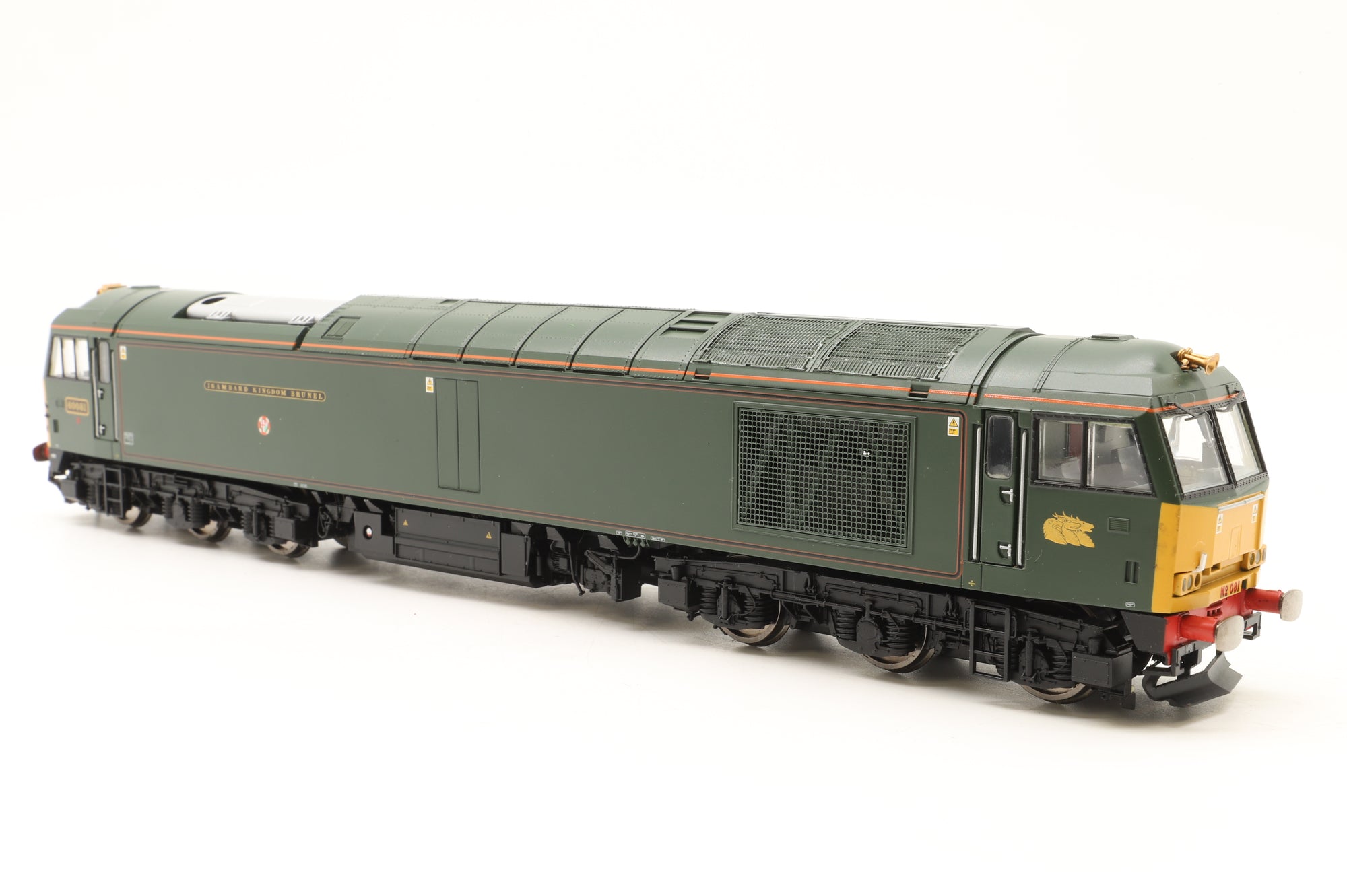 Hornby OO R2604 Class 60 '60081' 'Isambard Kingdom Brunel' GWR Brunswick Green DCC Fitted