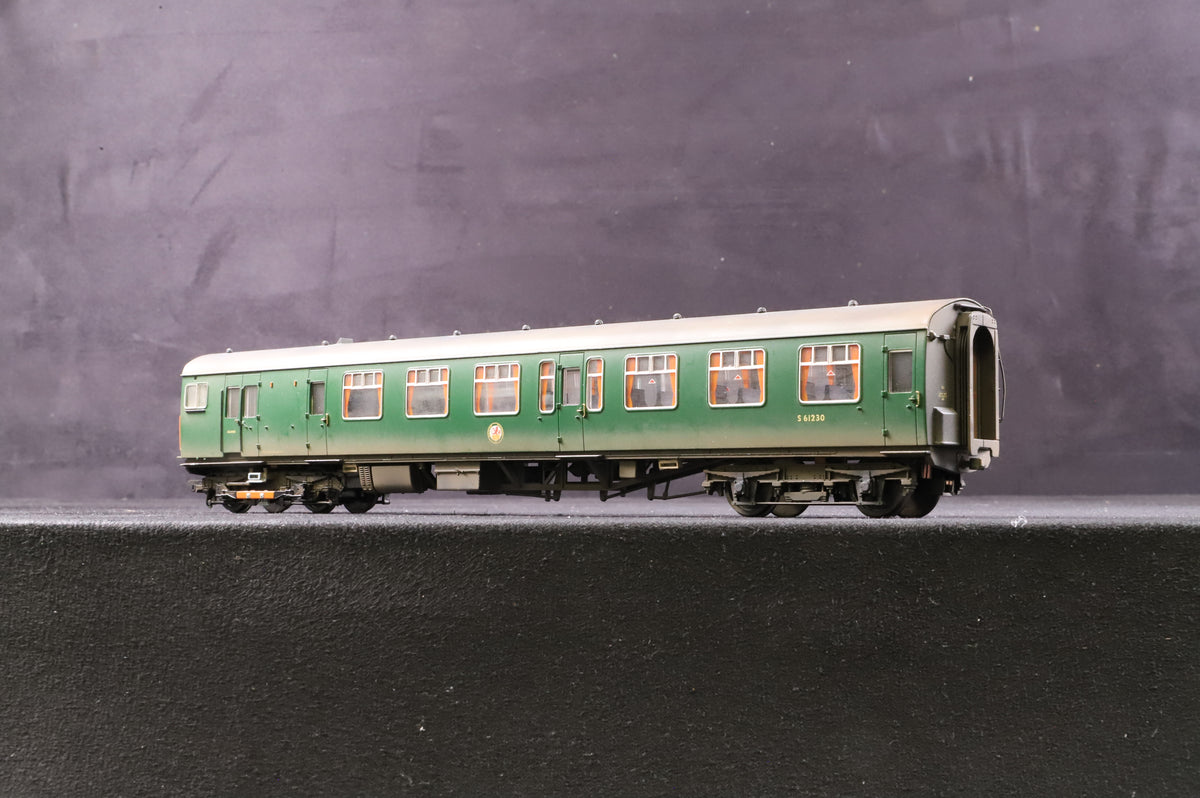 Bachmann OO 31-425 4CEP EMU 7105 Late SR Multiple Unit Green Weathered DCC Fitted