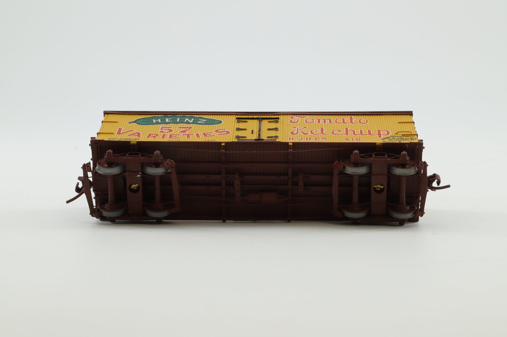 Westerfield HO Gauge Kit-Built BX-12 Box Car in a Heinz Tomato Ketchup Custom Painted Livery