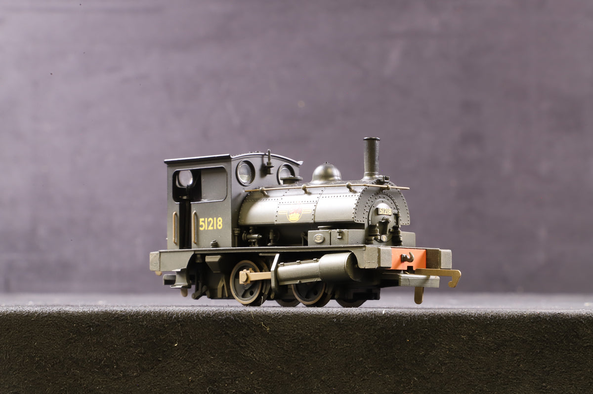 Hornby OO R2453 Class 0F &#39;51218&#39; BR L/C Weathered