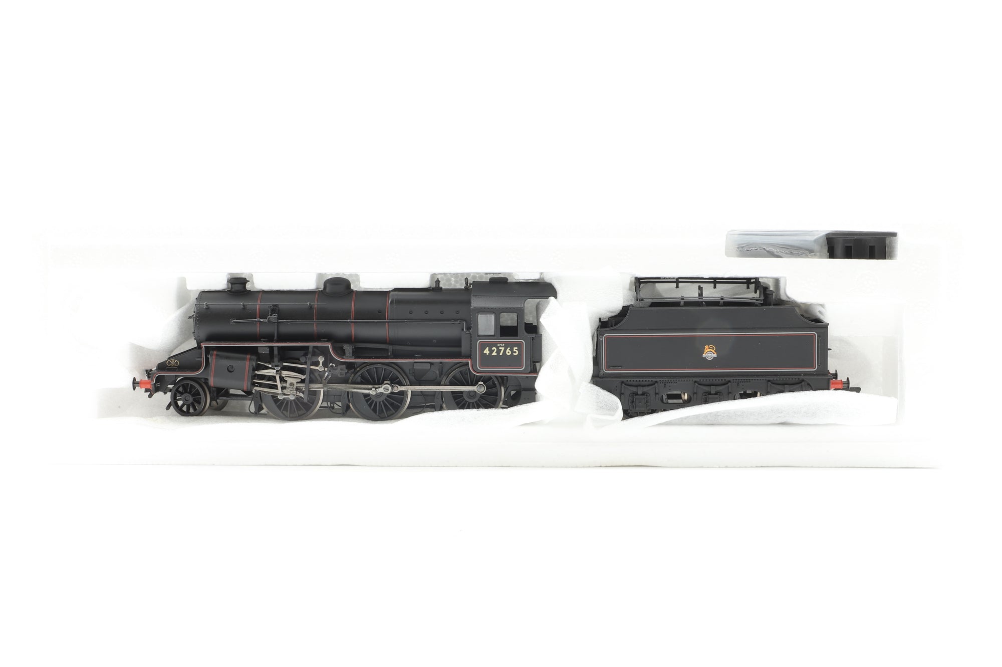 Bachmann OO 32-176 2-6-0 Crab '42765' BR Lined Black E/Emblem w/Coal Rail