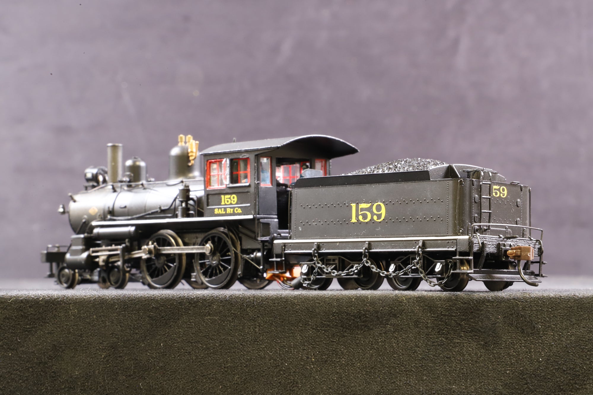 Bachmann HO 83408 4-4-0 Modern American Richmond Loco, Seaboard. DCC Fitted