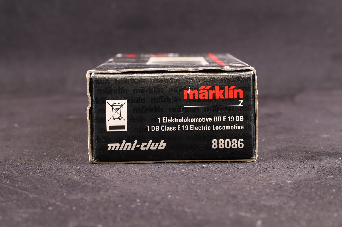 Marklin Z 88086 E-LOK BR E 19 DB, 40 Years Mini Club