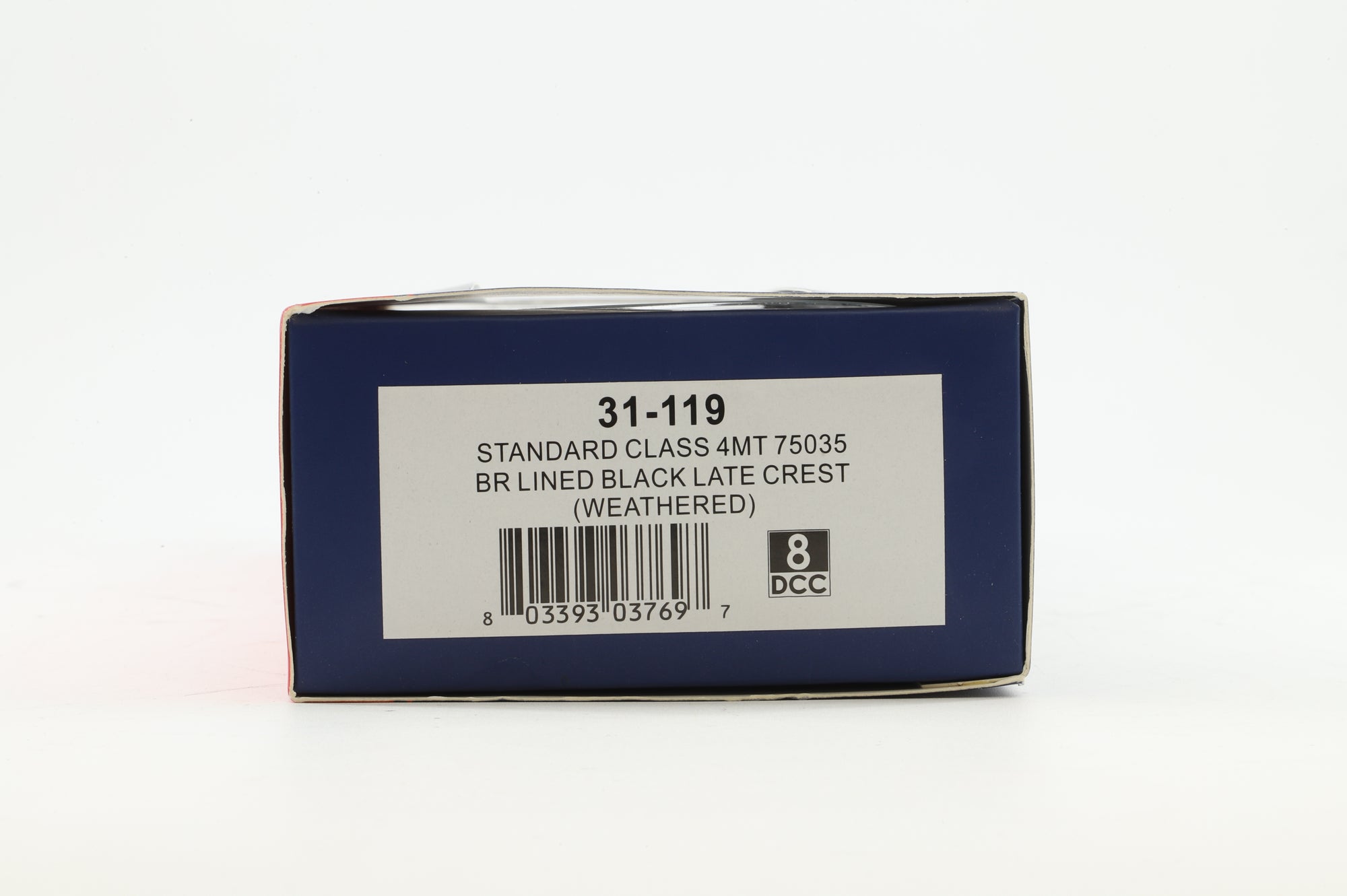 Bachmann OO 31-119 Standard 4MT 75035 in Lined BR Black w/ Late Crests - Weathered