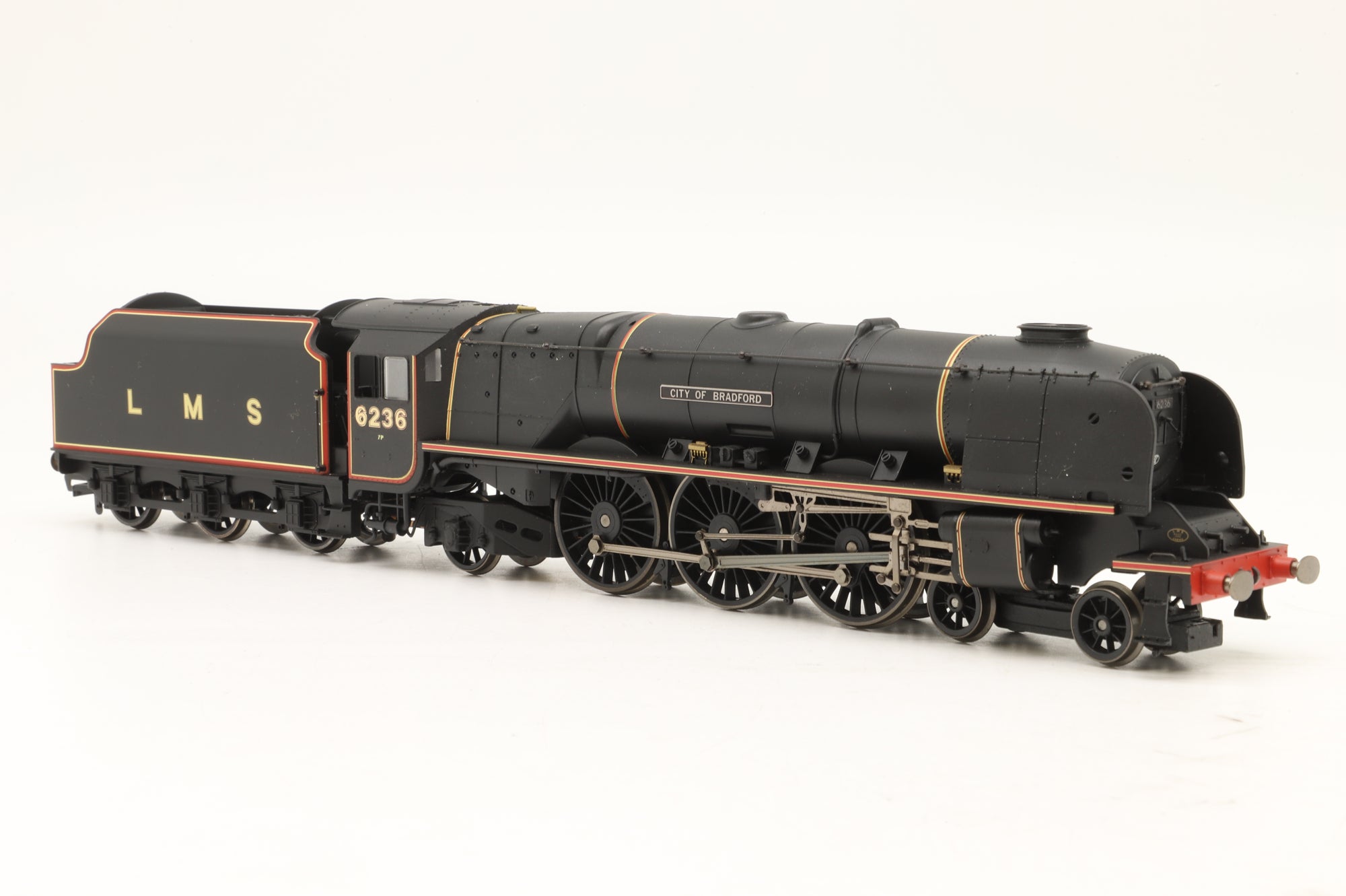 Hornby OO Duchess Class '6236' 'City of Bradford' LMS Black DCC Fitted