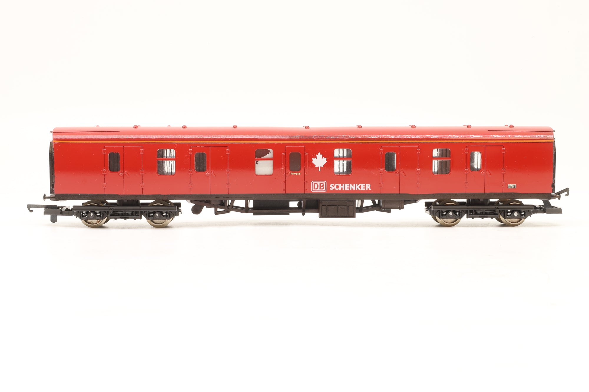 Custom OO Mk1 BG in DB Schenker Red Livery