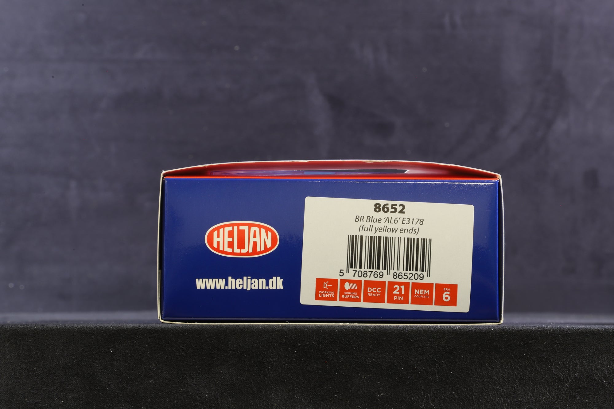 Heljan OO 8652 Class 86/0 'E3178' BR Blue With Full Yellow Ends