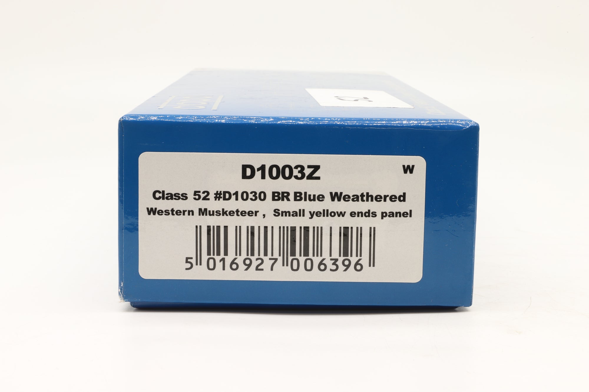 Dapol OO D1003Z Class 52 'D1030' BR Blue Weathered 'Western Musketeer' Small Yellow Ends Panel